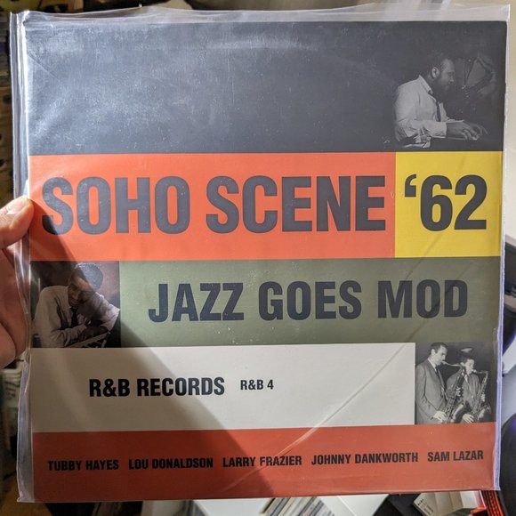 VINYL RECORD #JAZZ #Soho Scene '62 - Jazz Goes Mod (2015 PRESSING)Lou Donaldson - Picture 1 of 13